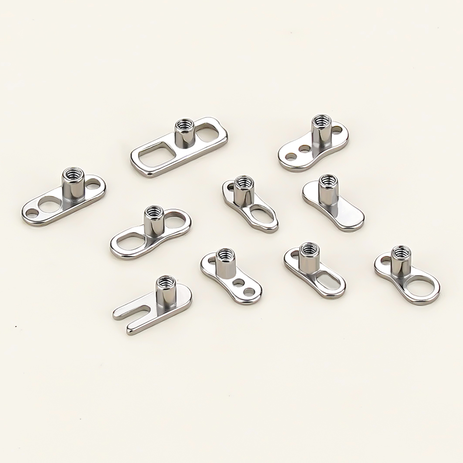 5個/10個/50個 チタン製ダーマルアンカーベース 14G - Dermal Anchor Top のレビューと価格