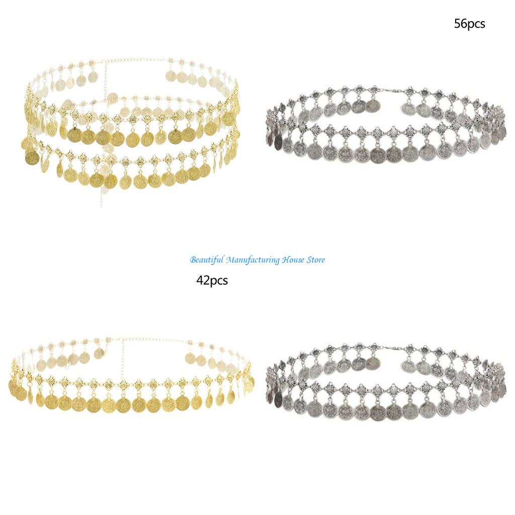 E56A コインベリーチェーンダンスドレスベルトボディチェー - Body Jewelry Indian のレビューと価格