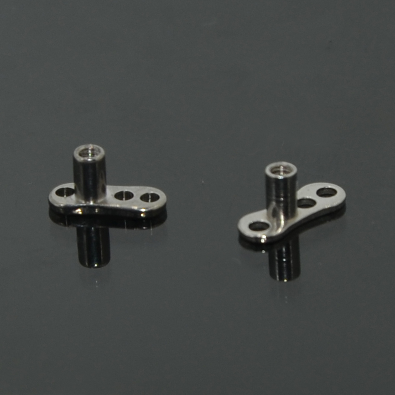 20 個 G23 ソリッドチタン & サージカルスチールダー - Dermal Anchor Top のレビューと価格
